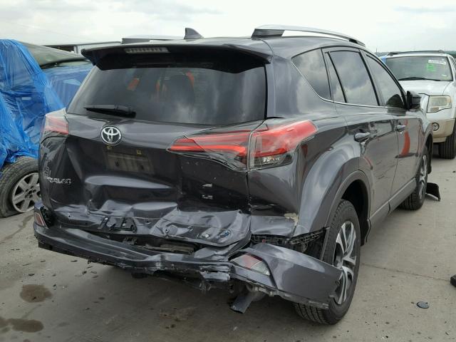 JTMZFREV6GD092099 - 2016 TOYOTA RAV4 LE GRAY photo 4