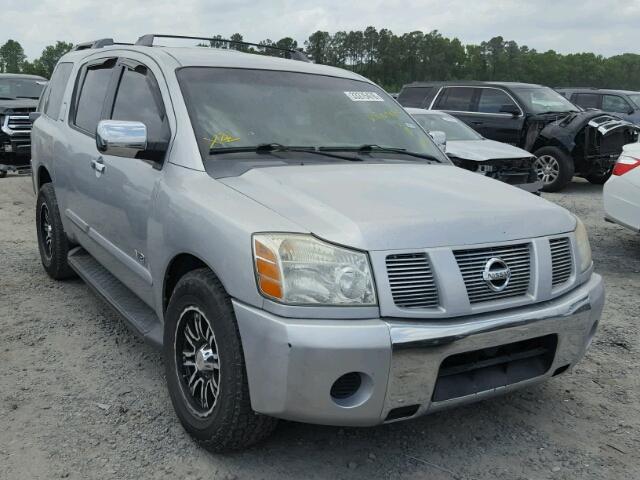 5N1AA08A46N719791 - 2006 NISSAN ARMADA SE GRAY photo 1