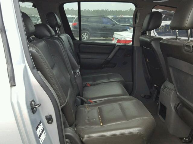 5N1AA08A46N719791 - 2006 NISSAN ARMADA SE GRAY photo 6