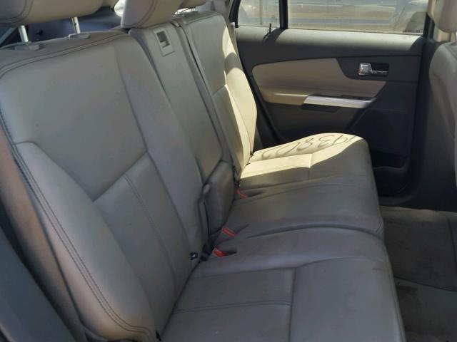 2FMDK3JC3BBB08311 - 2011 FORD EDGE SEL SILVER photo 6