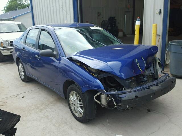 1FAFP34N66W176463 - 2006 FORD FOCUS ZX4 BLUE photo 1