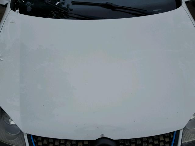 WVWEV71K76W075719 - 2006 VOLKSWAGEN NEW GTI WHITE photo 7