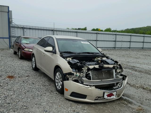 1G1PF5S99B7119660 - 2011 CHEVROLET CRUZE LT GOLD photo 1