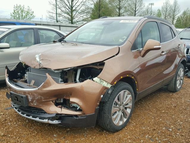 KL4CJASB5HB181427 - 2017 BUICK ENCORE PRE BROWN photo 2