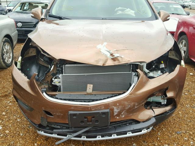 KL4CJASB5HB181427 - 2017 BUICK ENCORE PRE BROWN photo 9