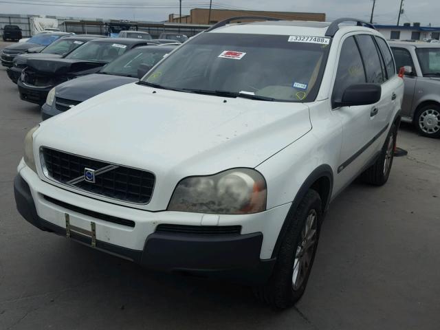 YV1CZ592X51138726 - 2005 VOLVO XC90 WHITE photo 2