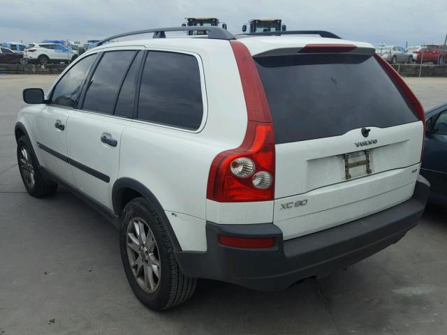 YV1CZ592X51138726 - 2005 VOLVO XC90 WHITE photo 3