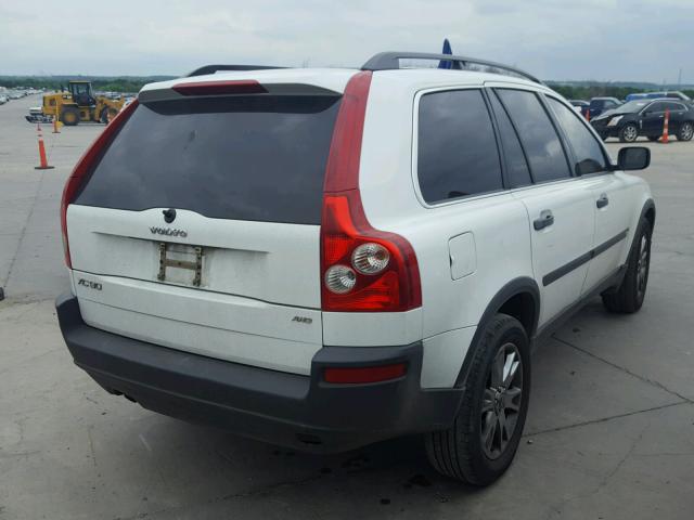 YV1CZ592X51138726 - 2005 VOLVO XC90 WHITE photo 4