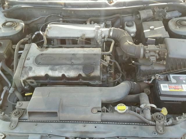 KNAFB1216W5745005 - 1998 KIA SEPHIA BAS GREEN photo 7