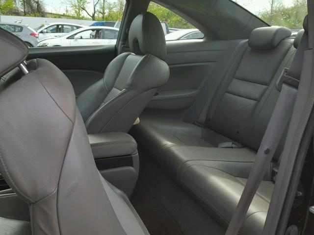 2HGFG12958H561150 - 2008 HONDA CIVIC EXL BLACK photo 6