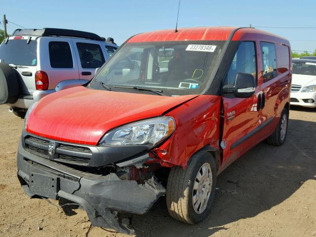 ZFBERFATXF6A36118 - 2015 RAM PROMASTER 红色 照片 2