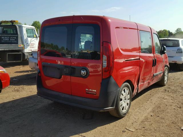 ZFBERFATXF6A36118 - 2015 RAM PROMASTER 红色 照片 4