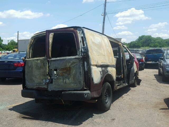 1GCGG25R821135219 - 2002 CHEVROLET EXPRESS G2 BURN photo 4