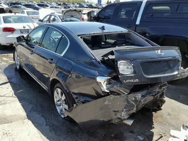 JTHCE1KS2A0027140 - 2010 LEXUS GS 350 GRAY photo 3