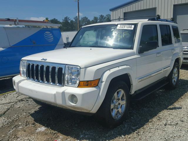 1J8HH58N56C247863 - 2006 JEEP COMMANDER 白色 照片 2