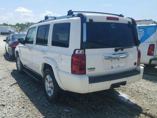 1J8HH58N56C247863 - 2006 JEEP COMMANDER 白色 照片 3