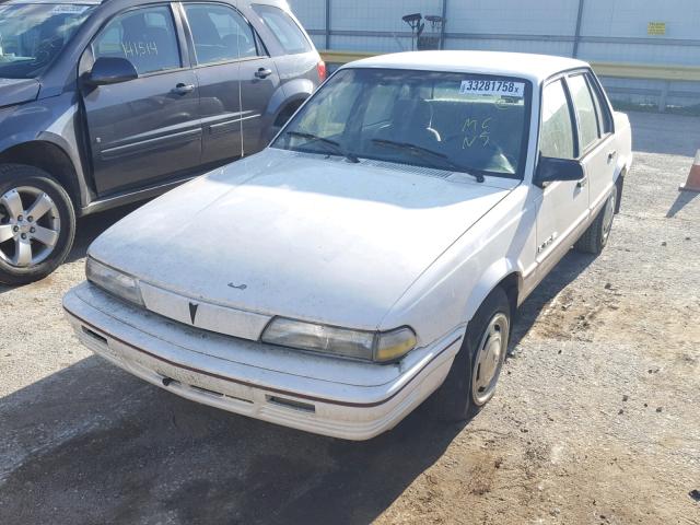 1G2JB54H6N7547658 - 1992 PONTIAC SUNBIRD SE WHITE photo 2