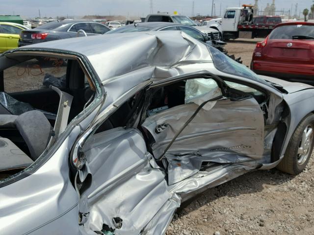 1G2WJ52K8XF324358 - 1999 PONTIAC GRAND PRIX SILVER photo 9