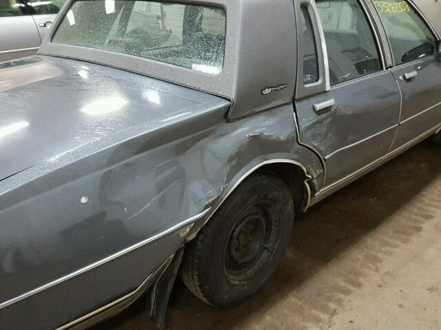 1G1BU51H4JA172714 - 1988 CHEVROLET CAPRICE CL GRAY photo 9