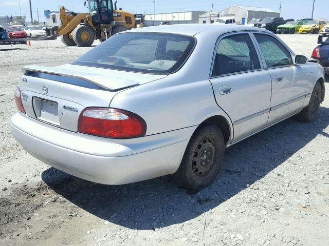 1YVGF22C6Y5125853 - 2000 MAZDA 626 ES SILVER photo 4