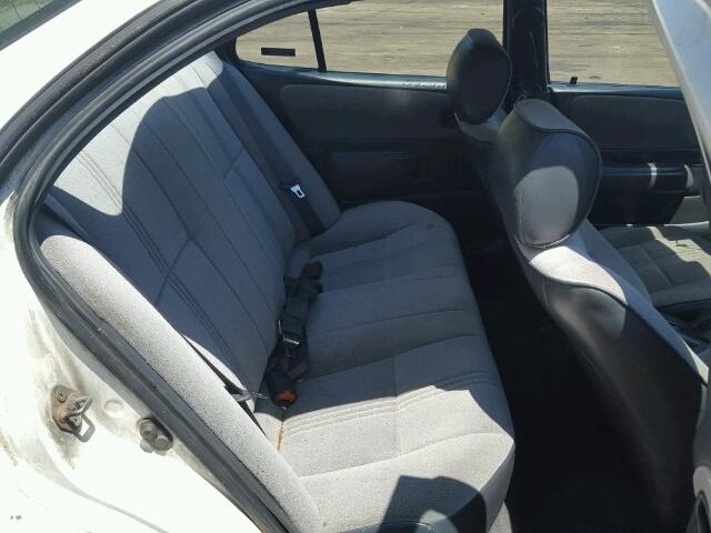 1Y1SK5265VZ459654 - 1997 GEO PRIZM BASE WHITE photo 6