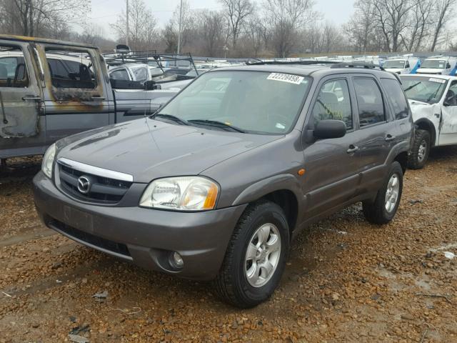 4F2CZ96144KM16912 - 2004 MAZDA TRIBUTE ES 灰色 照片 2