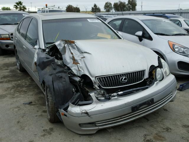 JT8BL69S540014410 - 2004 LEXUS GS 430 SILVER photo 1