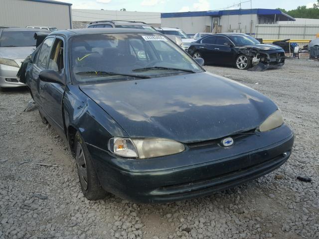 1Y1SK52821Z408074 - 2001 CHEVROLET GEO PRIZM 绿色 照片 1