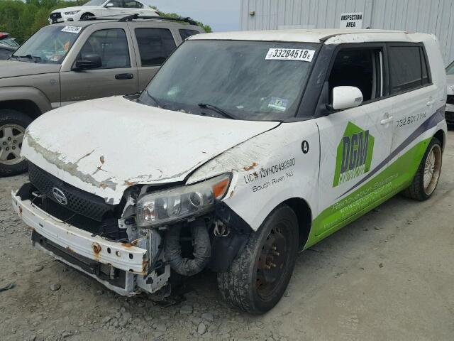 JTLKE50E391078755 - 2009 TOYOTA SCION XB თეთრი ფოტო 2