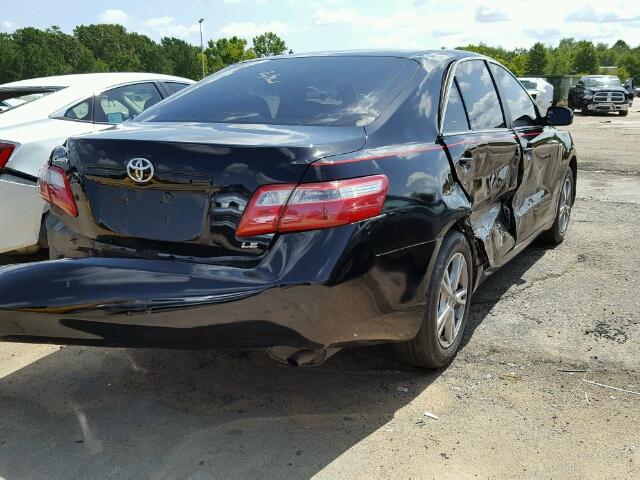 4T1BE46K39U863869 - 2009 TOYOTA CAMRY BASE BLACK photo 4