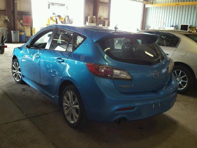 JM1BL1K56B1402486 - 2011 MAZDA 3 S BLUE photo 3