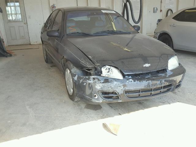 1G1JC524517327732 - 2001 CHEVROLET CAVALIER B BLACK photo 1