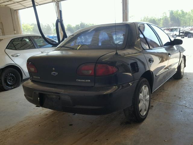 1G1JC524517327732 - 2001 CHEVROLET CAVALIER B BLACK photo 4