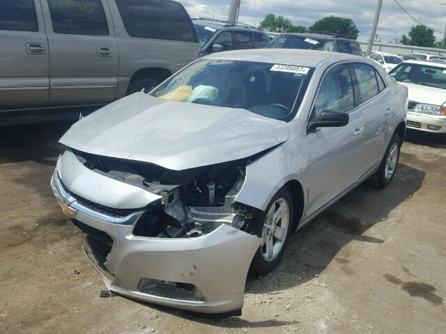 1G11B5SL5FF256779 - 2015 CHEVROLET MALIBU LS ვერცხლისფერი ფოტო 2