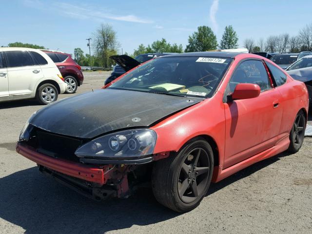 JH4DC53035S018505 - 2005 ACURA RSX TYPE-S RED photo 2