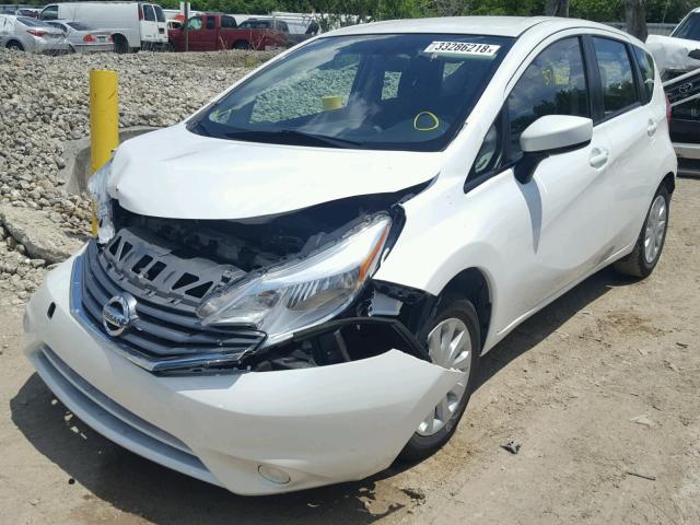 3N1CE2CP6FL381726 - 2015 NISSAN VERSA NOTE WHITE photo 2