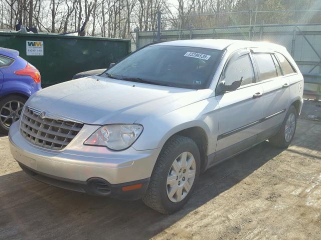 2A8GM48L88R108885 - 2008 CHRYSLER PACIFICA L 银色 照片 2