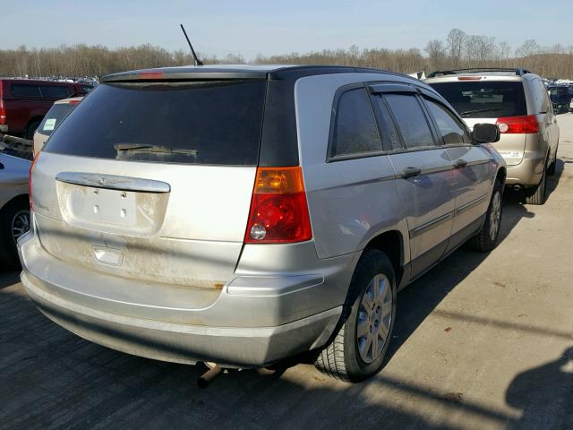 2A8GM48L88R108885 - 2008 CHRYSLER PACIFICA L 银色 照片 4