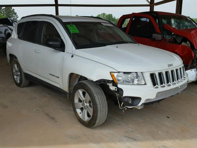 1J4NT1FB6BD260873 - 2011 JEEP COMPASS SP WHITE photo 1