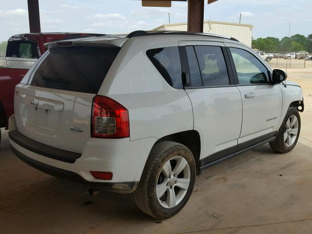 1J4NT1FB6BD260873 - 2011 JEEP COMPASS SP WHITE photo 4