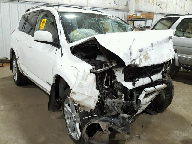 JTMBD32V376049773 - 2007 TOYOTA RAV4 SPORT WHITE photo 1