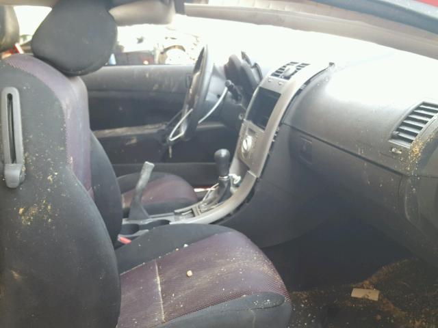 JTKDE177050054488 - 2005 TOYOTA SCION TC 红色 照片 5