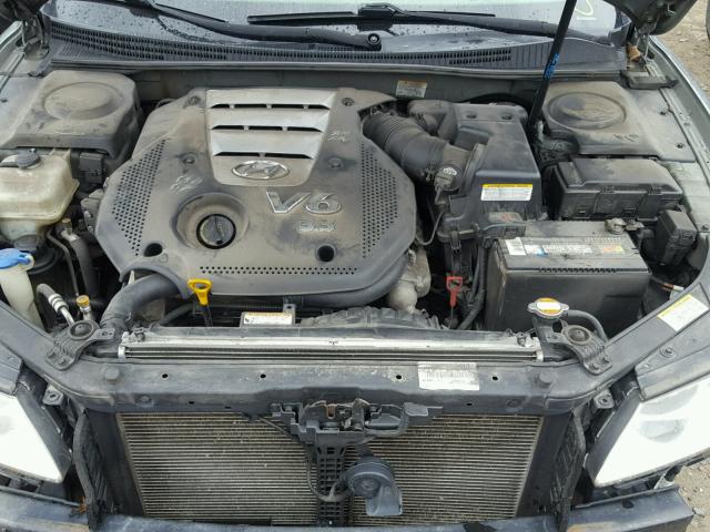 KMHFC46D47A182546 - 2007 HYUNDAI AZERA GLS GRAY photo 7