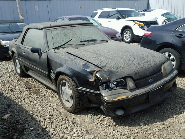 1FACP45E0NF132741 - 1992 FORD MUSTANG GT BLACK photo 1