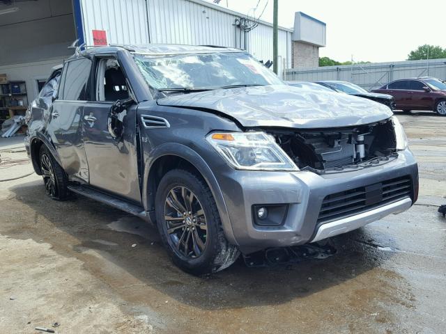 JN8AY2NEXH9707678 - 2017 NISSAN ARMADA PLA GRAY photo 1