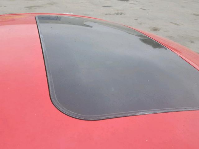 3VWCC21C7YM406615 - 2000 VOLKSWAGEN NEW BEETLE 红色 照片 9