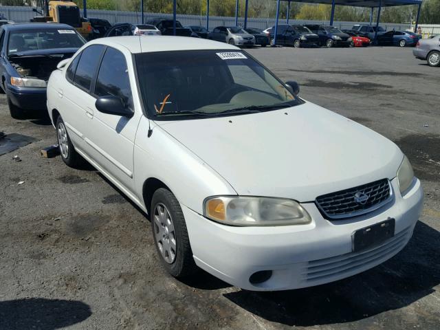 3N1CB51D4YL323409 - 2000 NISSAN SENTRA BAS WHITE photo 1