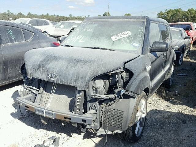 KNDJT2A23B7248728 - 2011 KIA SOUL BLACK photo 2