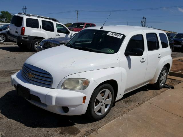 3GNCA13D38S669180 - 2008 CHEVROLET HHR LS WHITE photo 2