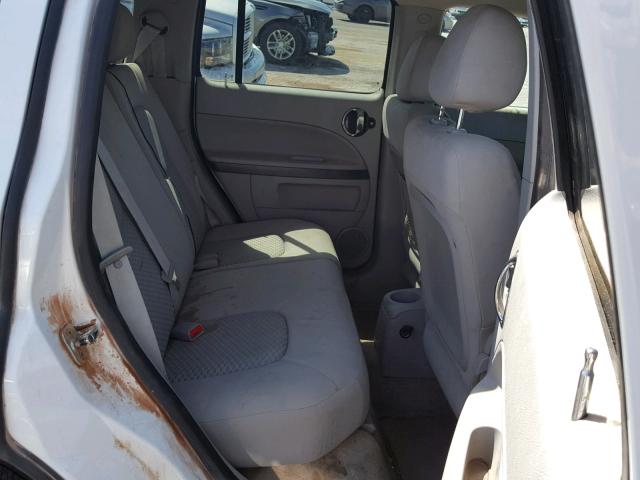 3GNCA13D38S669180 - 2008 CHEVROLET HHR LS WHITE photo 6